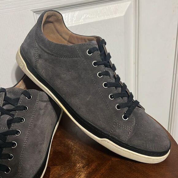 🔥🔥 ALLEN EDMONDS Porter Derby Sneaker Shoes Grey Size 10.5D PERFECT- #50993 - Picture 2 of 13